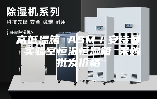 高低温箱 ASM／安诗曼 实验室恒温恒湿箱 采购批发价格
