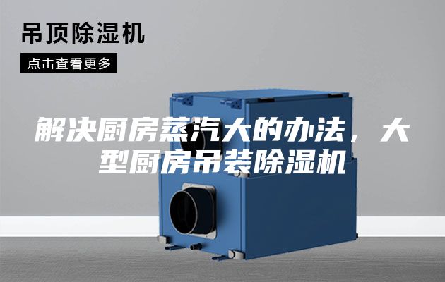 解决厨房蒸汽大的办法，大型厨房吊装除湿机