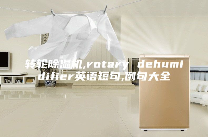 转轮除湿机,rotary dehumidifier英语短句,例句大全