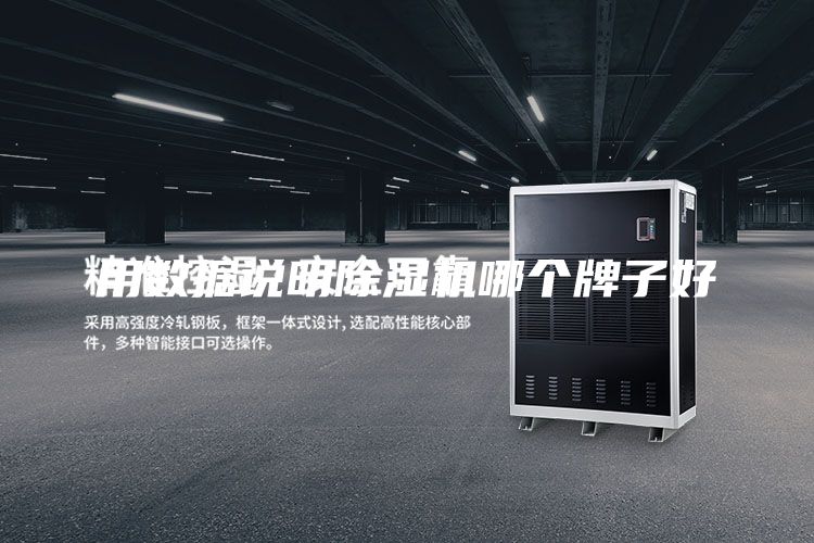 用数据说明除湿机哪个牌子好