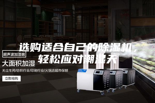 选购适合自己的除湿机，轻松应对潮湿天
