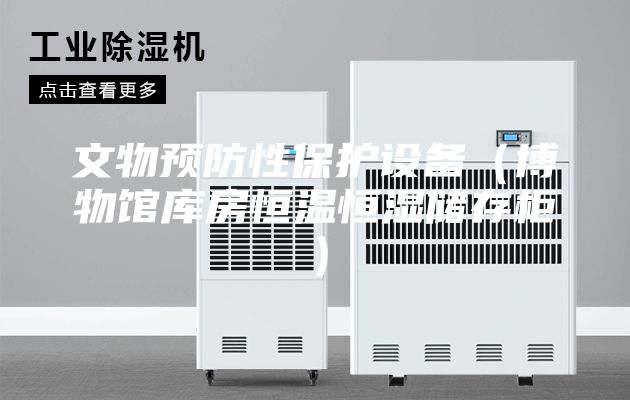 文物预防性保护设备（博物馆库房恒温恒湿储存柜）