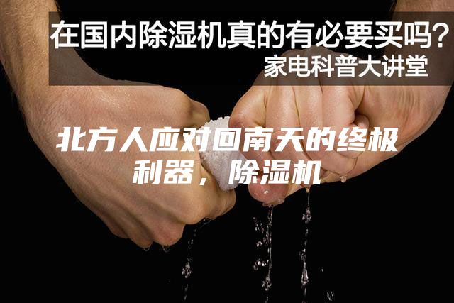 北方人应对回南天的终极利器，除湿机