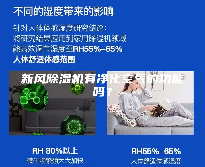 新风除湿机有净化空气的功能吗？