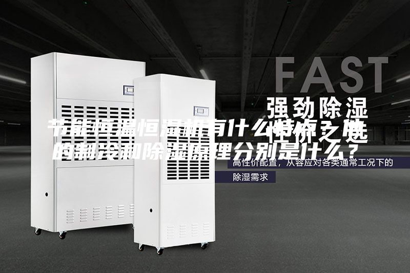 节能恒温恒湿机有什么特点？他的制冷和除湿原理分别是什么？