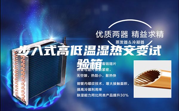 步入式高低温湿热交变试验箱