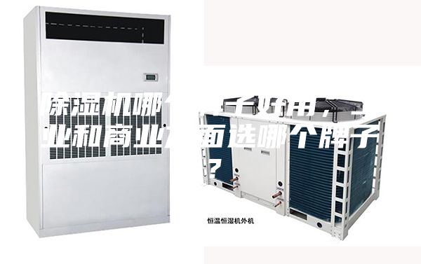 除湿机哪个牌子好用，工业和商业方面选哪个牌子？