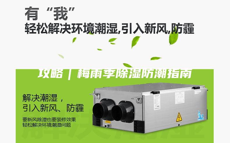 攻略｜梅雨季除湿防潮指南