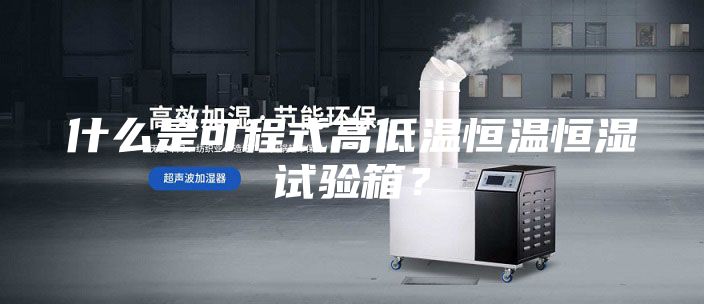 什么是可程式高低温恒温恒湿试验箱？