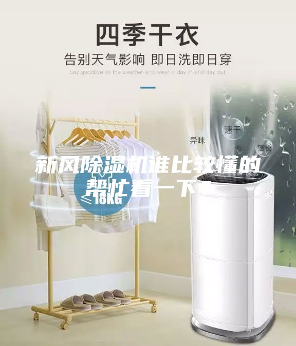 新风除湿机谁比较懂的帮忙看一下？