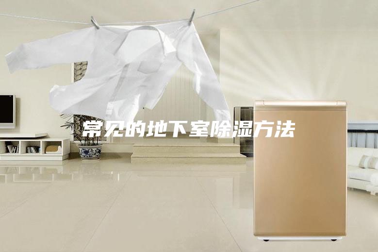 常见的地下室除湿方法