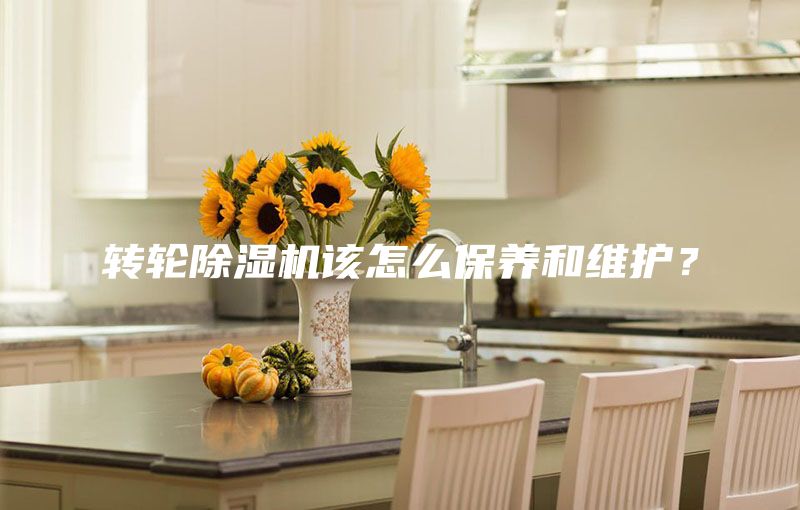 转轮除湿机该怎么保养和维护？