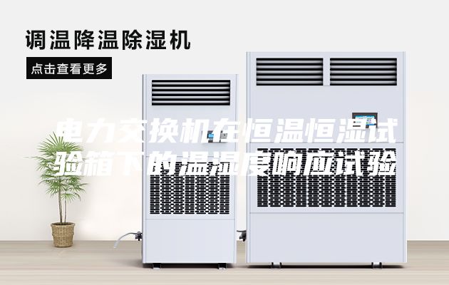 电力交换机在恒温恒湿试验箱下的温湿度响应试验
