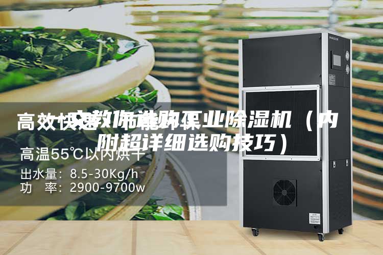 一文教你选购工业除湿机（内附超详细选购技巧）