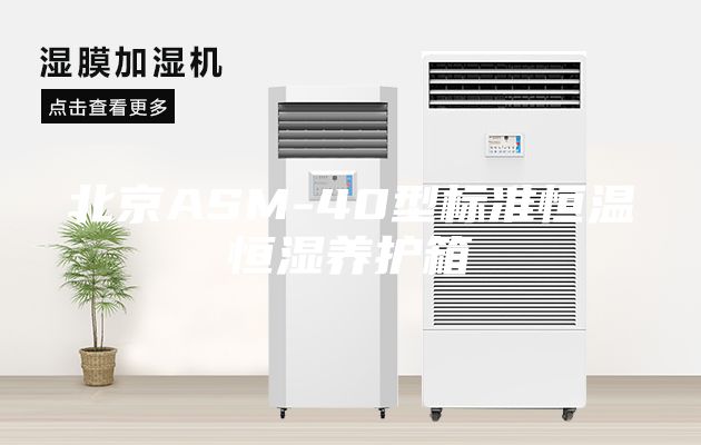 北京ASM-40型标准恒温恒湿养护箱