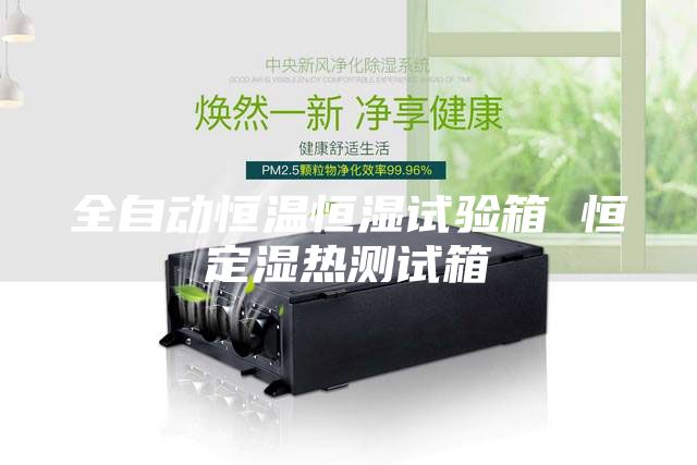 全自动恒温恒湿试验箱 恒定湿热测试箱
