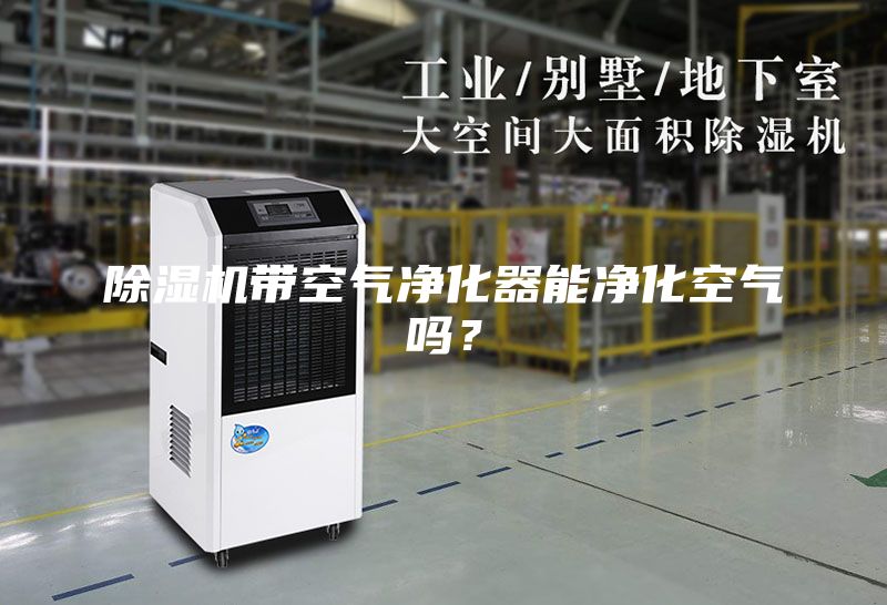 除湿机带空气净化器能净化空气吗？