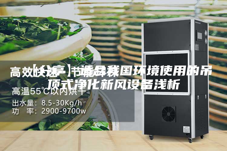 【分享】适合我国环境使用的吊顶式净化新风设备浅析