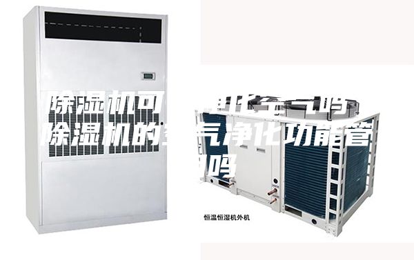 除湿机可以净化空气吗 除湿机的空气净化功能管用吗