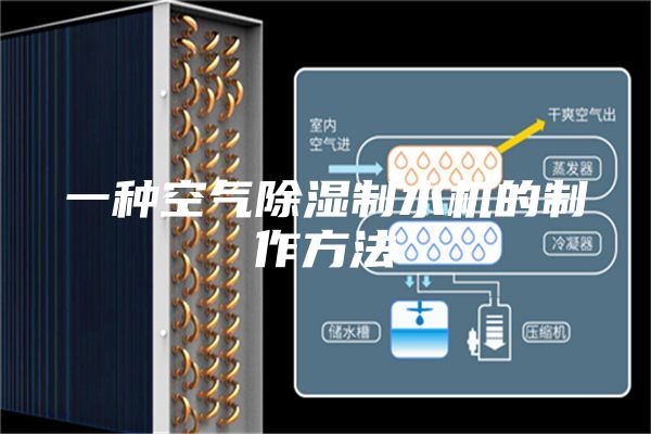 一种空气除湿制水机的制作方法