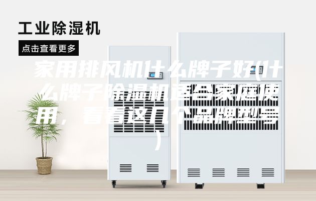 家用排风机什么牌子好(什么牌子除湿机适合家庭使用，看看这几个品牌型号)