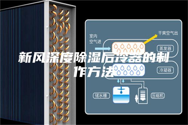 新风深度除湿后冷器的制作方法