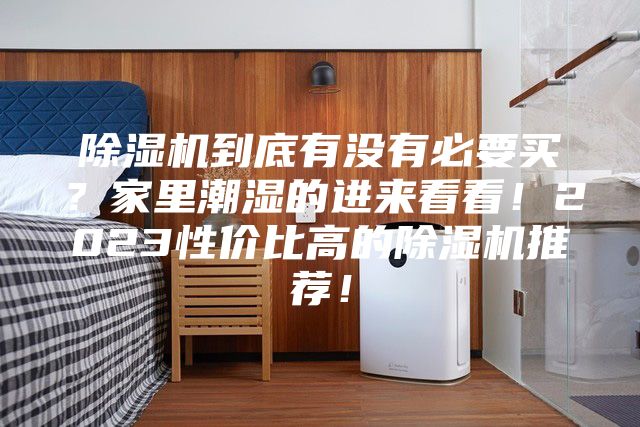 除湿机到底有没有必要买？家里潮湿的进来看看！2023性价比高的除湿机推荐！