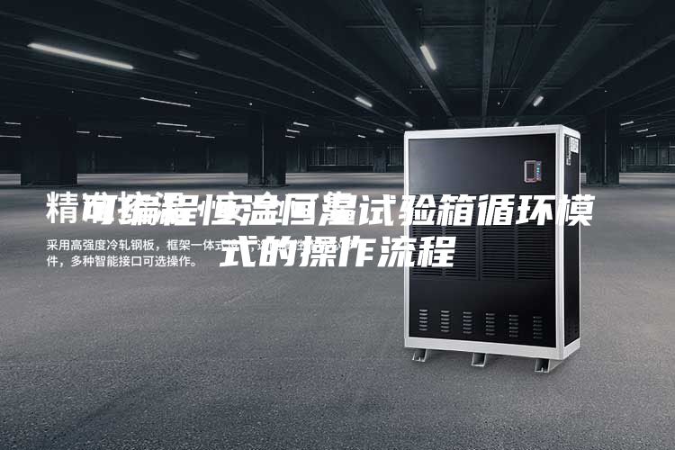 可编程恒温恒湿试验箱循环模式的操作流程