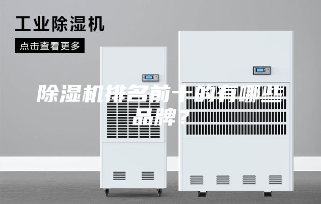 除湿机排名前十的有哪些品牌？