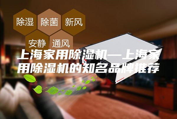 上海家用除湿机—上海家用除湿机的知名品牌推荐