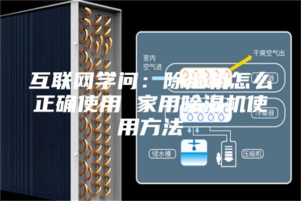 互联网学问：除湿机怎么正确使用 家用除湿机使用方法