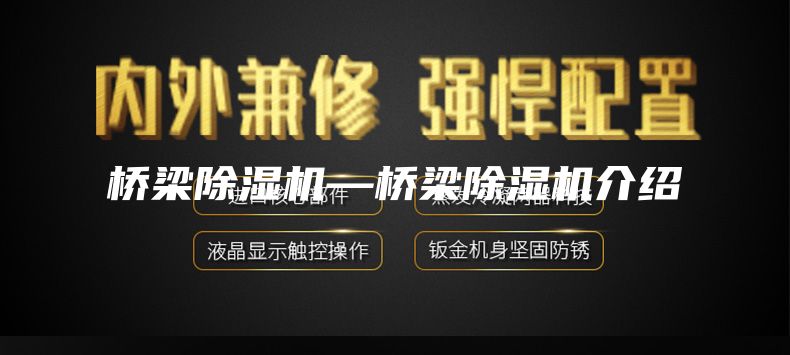 桥梁除湿机—桥梁除湿机介绍