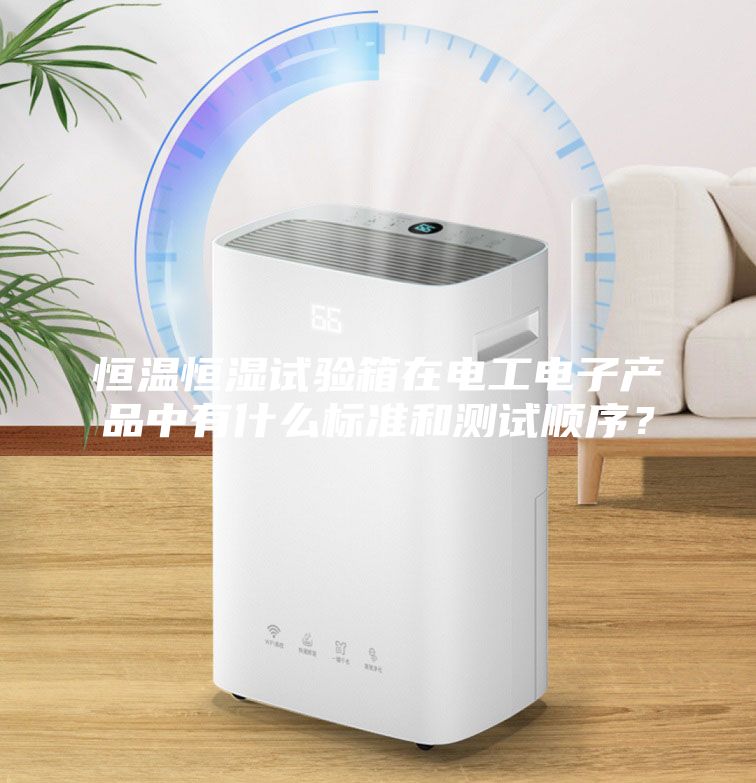 恒温恒湿试验箱在电工电子产品中有什么标准和测试顺序？