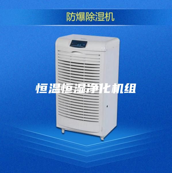 恒温恒湿净化机组