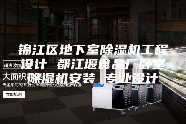 锦江区地下室除湿机工程设计 都江堰食品厂卧室除湿机安装 专业设计