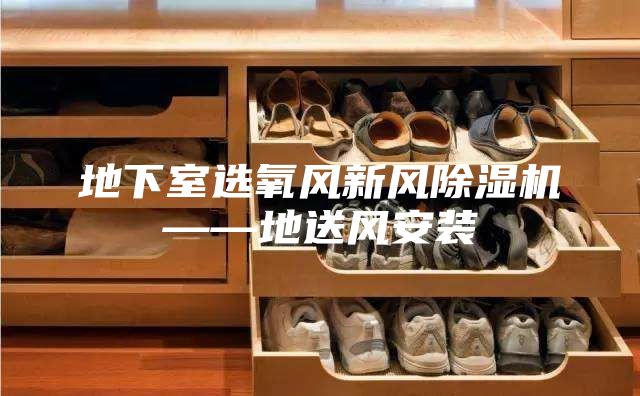 地下室选氧风新风除湿机——地送风安装