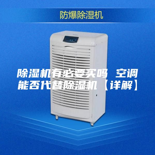 除湿机有必要买吗 空调能否代替除湿机【详解】