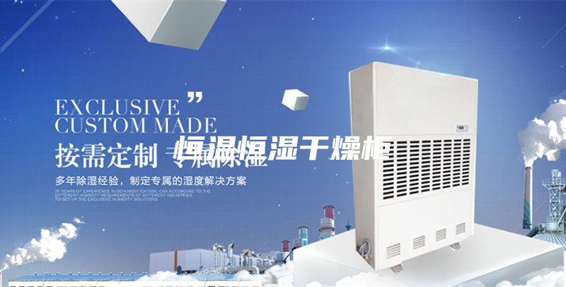 恒温恒湿干燥柜