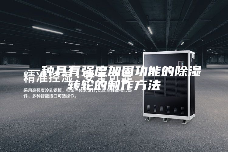 一种具有强度加固功能的除湿转轮的制作方法