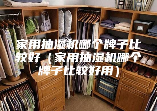 家用抽湿机哪个牌子比较好（家用抽湿机哪个牌子比较好用）