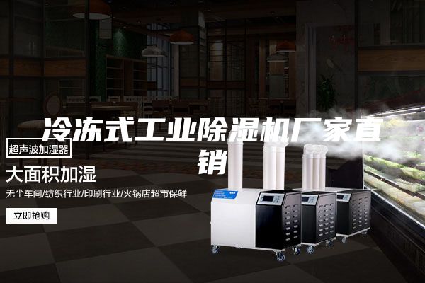 冷冻式工业除湿机厂家直销