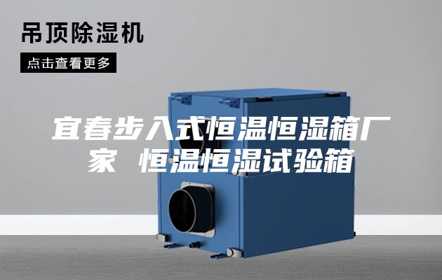 宜春步入式恒温恒湿箱厂家 恒温恒湿试验箱