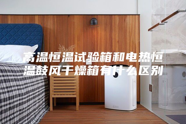高温恒温试验箱和电热恒温鼓风干燥箱有什么区别